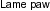./Labels/h_Lame_paw.png